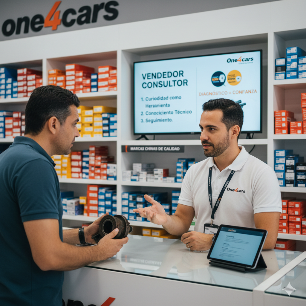 Noticia sobre repuestos: ¿Vendedor de repuestos o Consultor Automotriz? El secreto para cerrar ventas grandes